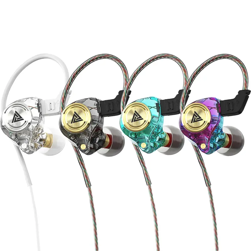 Ak3 file in Ear Monitors, Wired Gaming Earbuds, Deep Bass Sound Wired Earbuds, HiFi in Ear Headphones with 1DD 10mm Dynamic Driver, IEM with MIC for Music Gaming Video Calling Singers Musicians