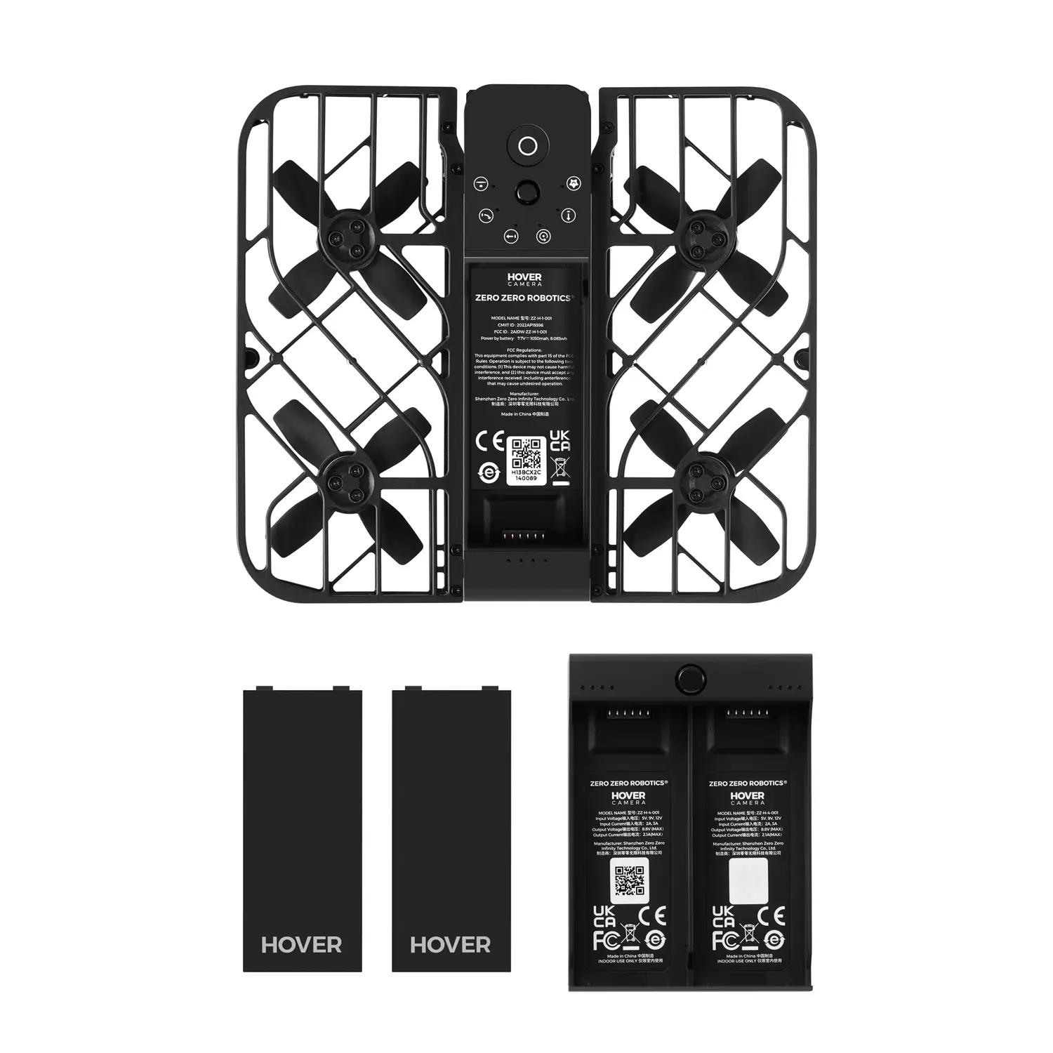 HOVERAir X1 Pocket-Sized Self-Flying Camera - Lightweight Quadcopter with 5 Pre-Programmed Flights Foldable Design and 12-Month Warranty Portable Elec