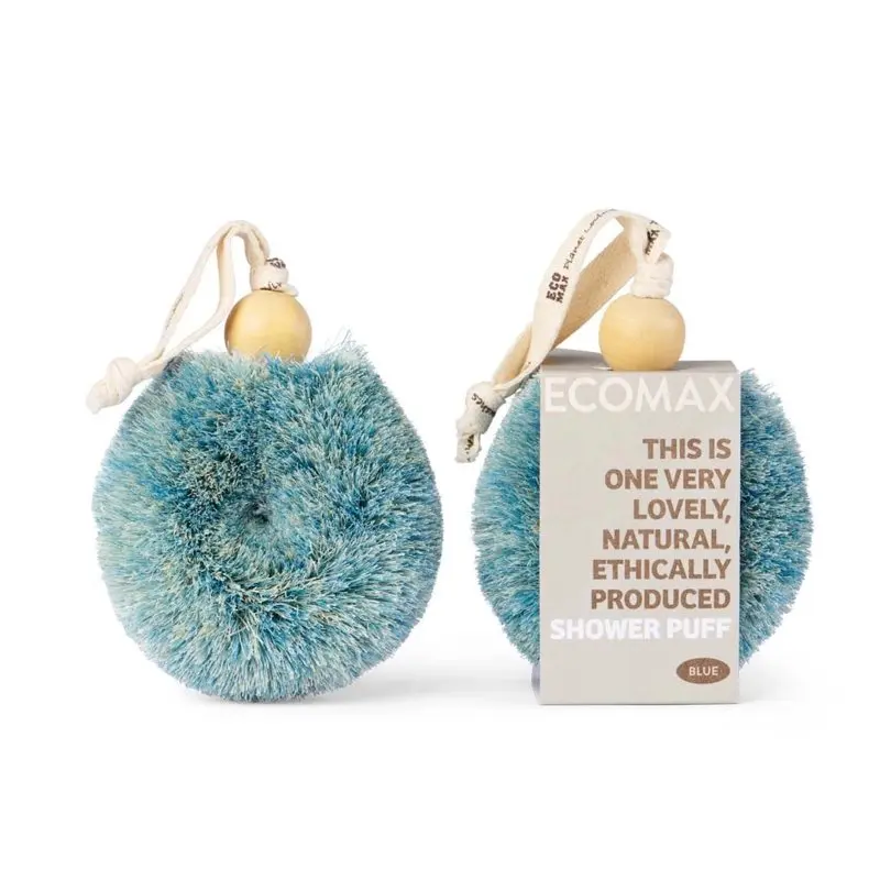 Spa Shower Puff Blue