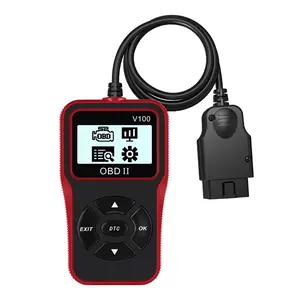 OBD2 Code Reader Scanner, Automotive Scan Tool, Multilingual Car Engine Diagnostic Tool with Digital Display, Universal Auto Plug & Play Accessories