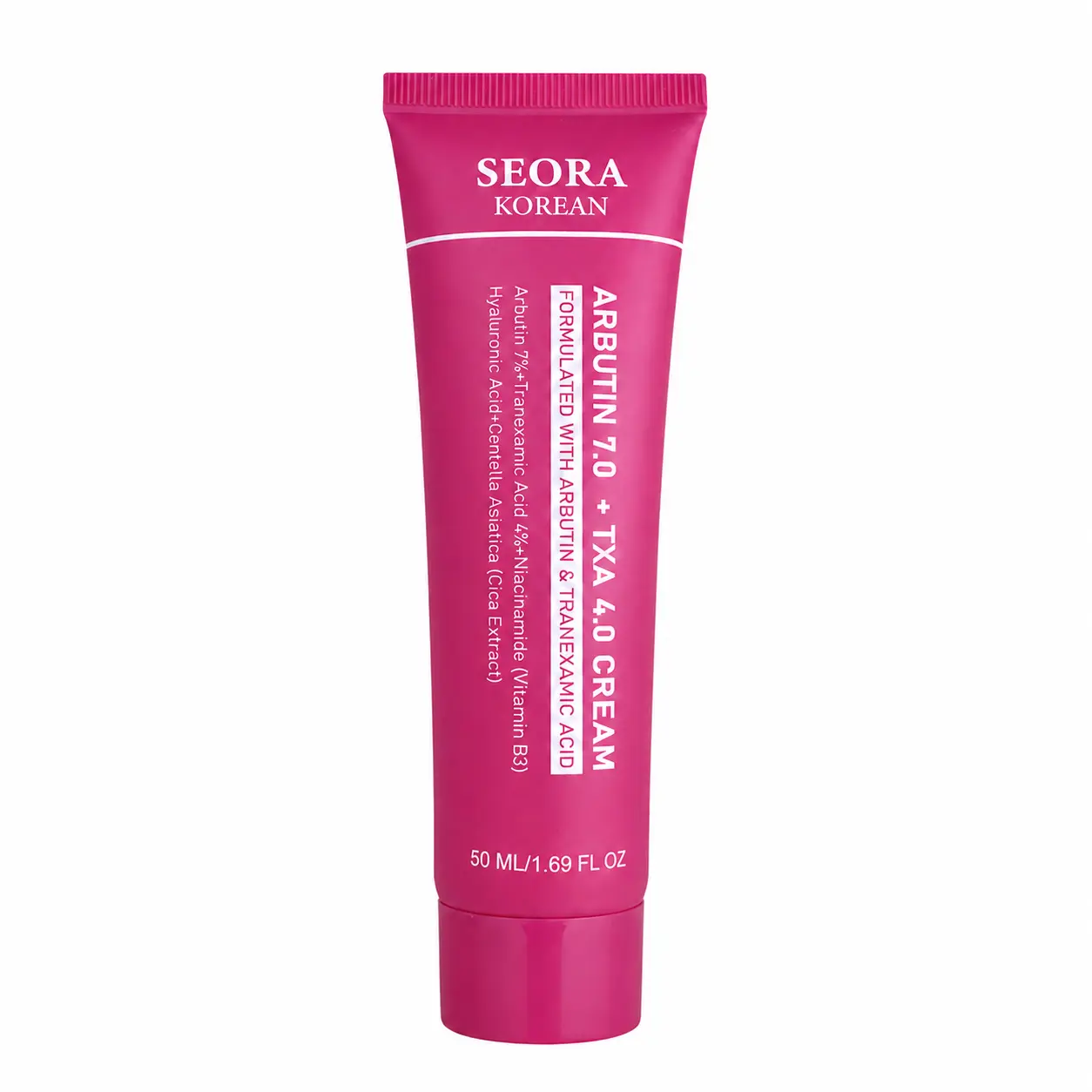 SEORA Korean Lightweight Daily Face Cream - Age Spot Brightening & Skin Repair Moisturizer with Niacinamide, Arbutin & Tranexamic Acid for All Skin Types, 50 ml / 1.69 fl oz