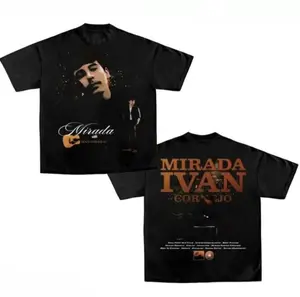 Ivan Cornejo Mirada North America Tour T-Shirt Short Sleeve Cotton Tee Women Men Streetwear Tops