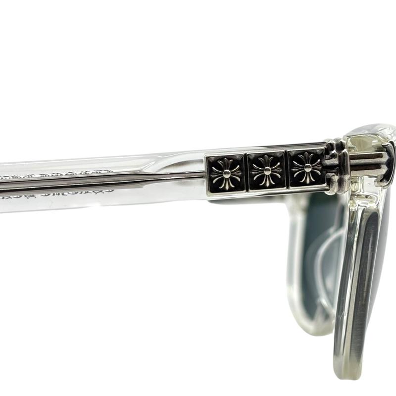 Pre-owned Chrome Hearts Smokeshow Sunglasses Clear Frame Lightly Worn