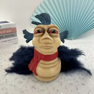 Labyrinth Worm Figurine, Abstract Figure Sculpture, Unique Window Display, Home & Office Decor, Collectible Room Decor, Artistic Resin Craft, Perfect Gift for Housewarming & Birthday