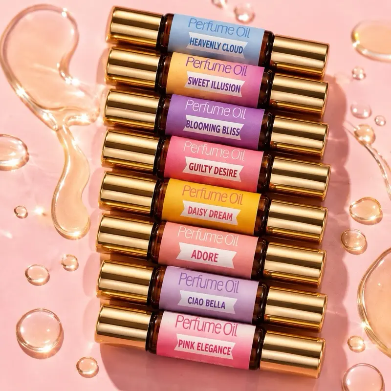PureBellissimo Fragrance Aroma Oil Roll-On - Long-Lasting, 10ml Travel-Size Skincare Moisturizer