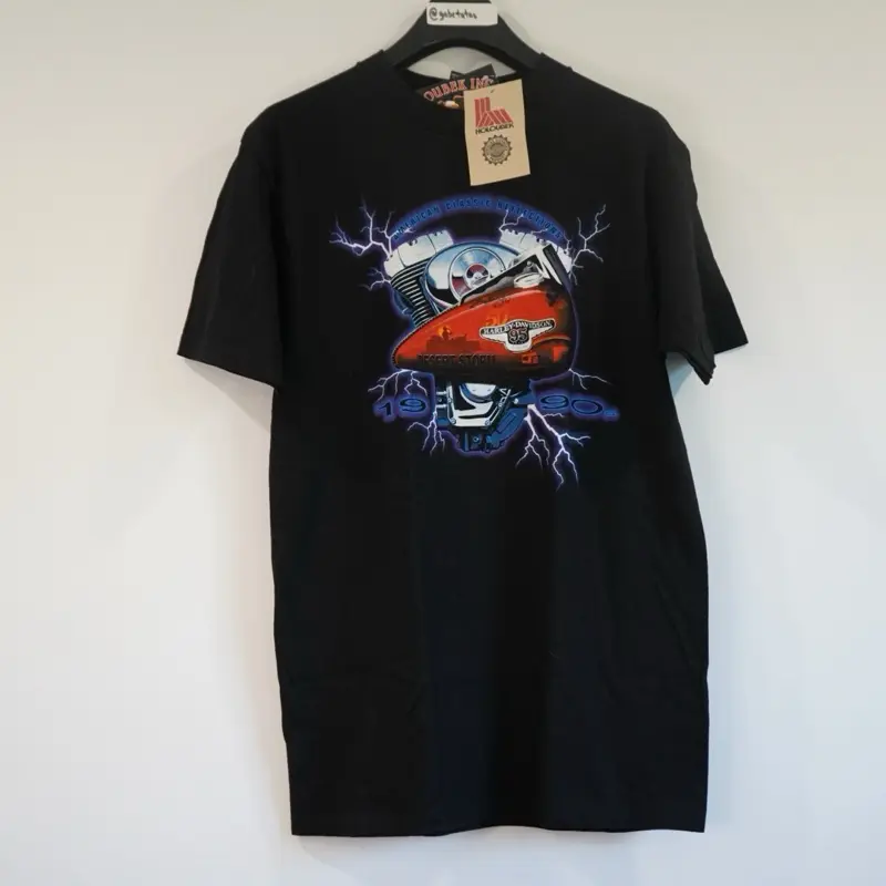 1998 NWT Vintage Harley Davidson “American Classic Reflections” Size Large