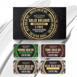 Men's Perfume,4-Piece Men's Solid Cologne,Solid Perfume,Lasting Fragrance, Unique Fragrance, Easy To Carry And Travel,Suitable For Birthday And Important Holiday Gifts