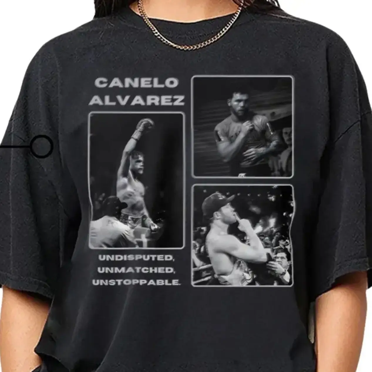 Vintage Canelo Alvarez T-Shirt, 90s Bootleg Boxing Shirt, Fashion Cotton, Full Colors, Full Sizes, For Men, For Women