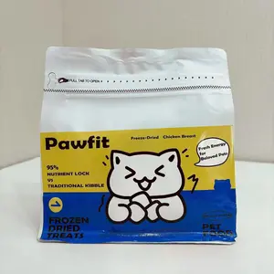 PAWFIT Whole Chicken Breast .Single Ingredient Freeze-Dried Treats for Dogs and Cats