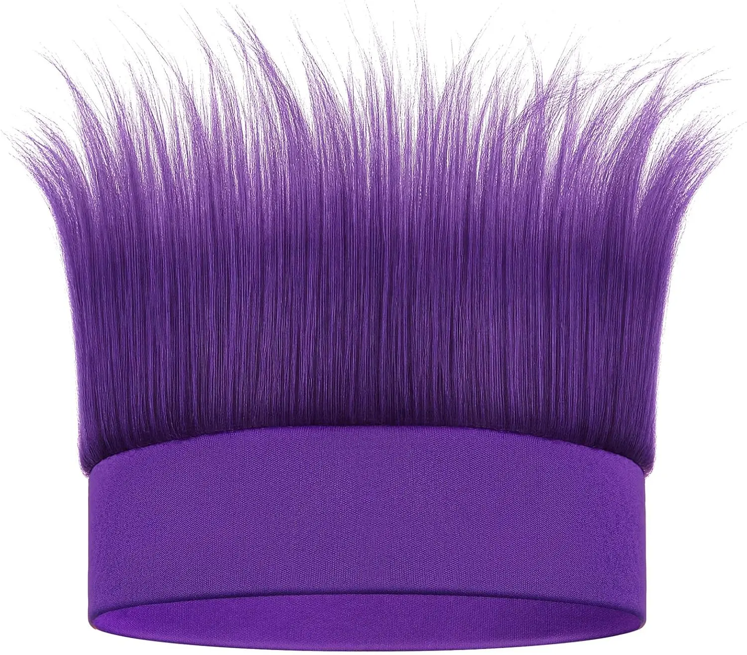 Hairy Headband Crazy Hair Day Fun Wig Hat Costume Accessory for Women Men Spirit Week Halloween Cosplay Sport
