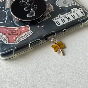 Dust Plug Dragonfly Charm for USB-C Devices