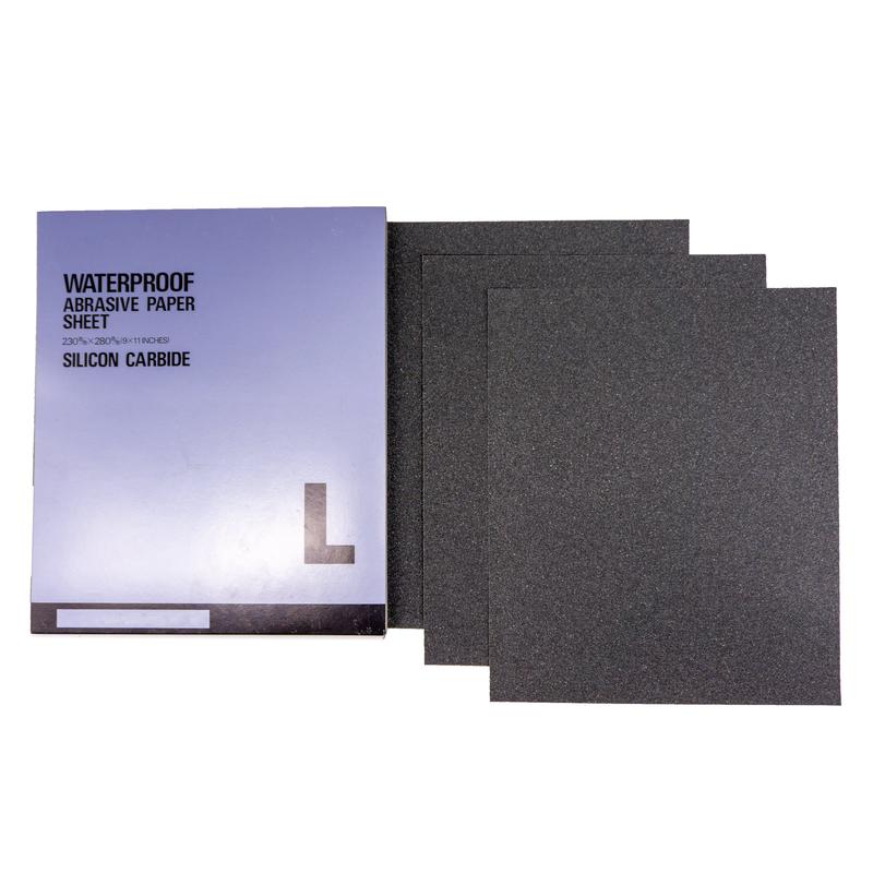 Renegade Products 9" x 11" Wet Dry Sheets For Auto Body (50 Pack)