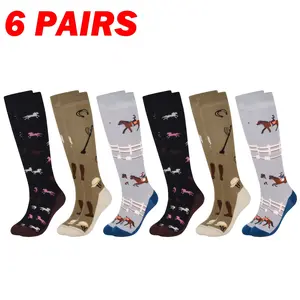 3 Pairs Of Women's Horse Riding Gifts, Gifts for Horse Lovers, Women's Horse Riding Accessories, Women's Riding Socks, Women's Birthday Gifts Christmas Gifts for Women And Horse Lovers