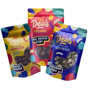 The Perfect Trio: Choose Any 8 oz. Bags from our Flavors of Cashews, Pecans, and Almonds