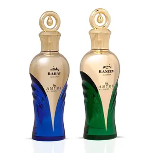 Amiri Rahaf & Amiri Raneem Eau de Parfum Sprays 100ml (3.4 oz) by Hamidi (Bundle)