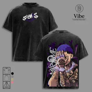 Blessd SI SABE Album Tour 2025 Tee Washed – Vintage Heavy Cotton Oversize Unisex T-Shirt, Latin Rap Hip-Hop Music Streetwear, Retro Graphic Fan Gift Top, 2025 Tour Edition High Street Fashion Merch
