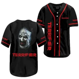 Terrifier Baseball Jersey high quality, comfortable, favorite shirt, best gift