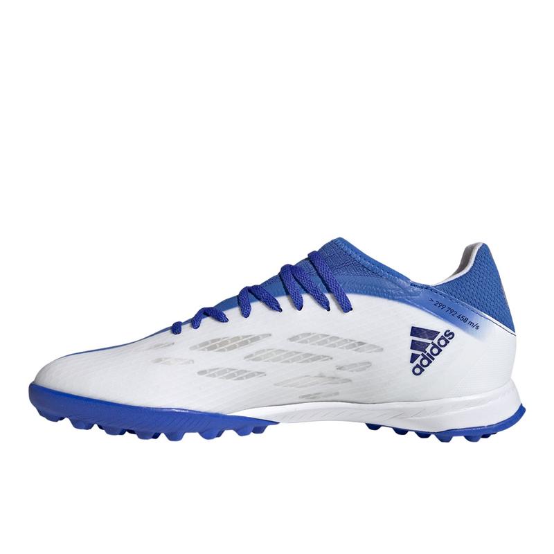adidas Mens Speedflow.3 Turf Soccer Cleats  - Blue, White