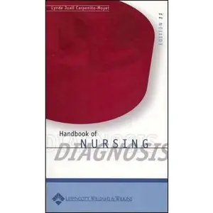 USED-Handbook Of Nursing Diagnosis by Lynda Juall Carpenito (Paperback)