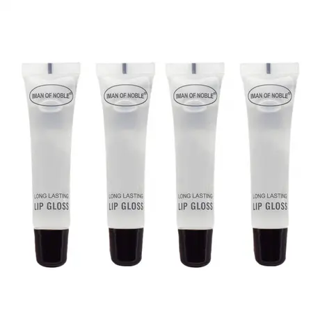4pcs Lip Oil Sets Gifts for Women Clear hose Colorless moisturizing lip gloss lasting gloss Long Lasting Shine adult lip care travel portable Hydrating Transparent Lip Oil Long Lasting Lipgloss Long Lasting Glossy Lip Products Makeup