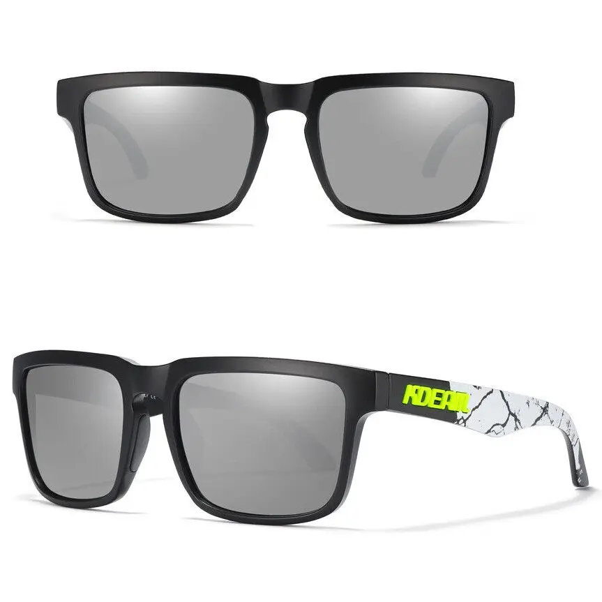 Kdeam Constant IIII Silver Lens Polarized Sunglasses