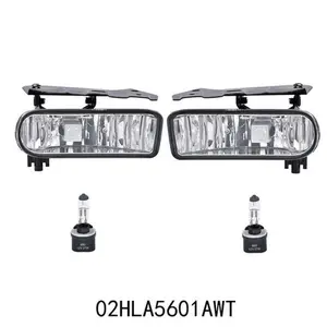 Fog Lights Bumper Clear Lens Factory Style Fit For 2002 -2006 Cadilliac Escalade