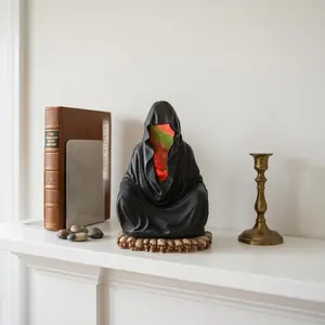 Premium Mystic Practitioner Backflow Incense Burner | 2-in-1 Resin Burner with Color Changing LED | Aromatherapy & Home Decor | Perfect for Office Living Room | Elevates Any Space Ambience