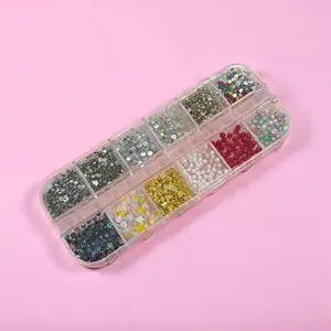 Pearls & Rhinestone Set - Mix Box #14