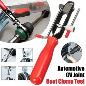 2pcs Cv Joint Boot Clamp Pliers Set, Automotive Cv Boot Clamp Tool Kit, Auto Repair Tools, Hose & Ear Clamp Pliers for Most Vehicles