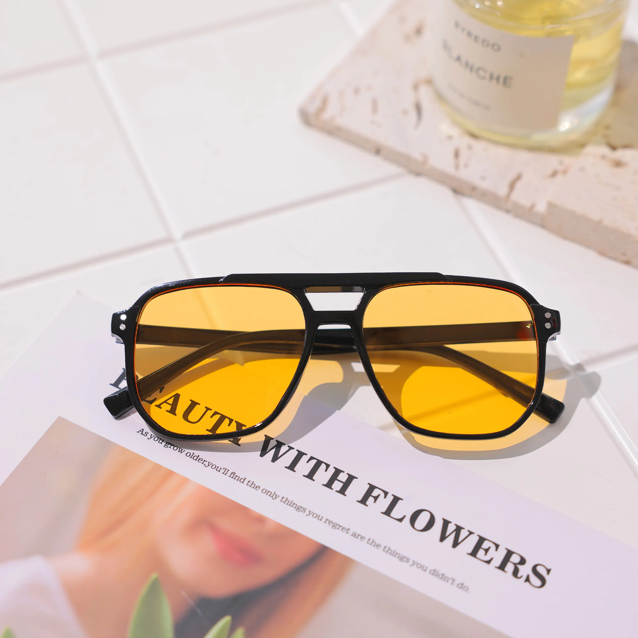 New Horizons 5 Pairs Retro Pilot Sunglasses Set for  display picture 1