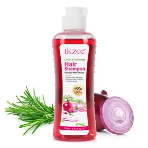 Onion Biotin Rosemary Shampoo 250ML, Triple Plant Essence Formula, Nourishes Hair, Reduces Frizz, Refreshing Scent, Daily Use, Plant Extracts Shampoo