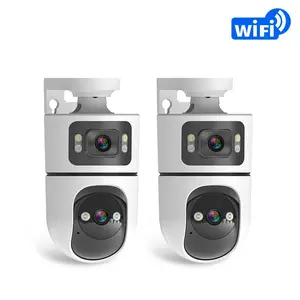 Security Camera Indoor Cam-2k 360° WiFi, Pan & Tilt, Pet/dog/baby Camera, 2-Way Audio, Night Vision, Cloud Micro Storage, 2-Pack Home Monitoring Camera