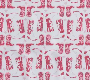 Wrangler Knockin Boots Pink King Microfiber Sheet Set