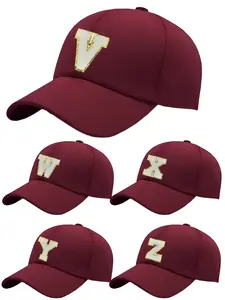 Embroidered Design Adjustable Size Classic Baseball Cap, Perfect for Outdoor Sports and Fitness, Ideal Gift and Party Decoration, Embroidered Caps