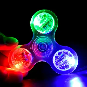 Stress-relief glow-in-the-dark spinning toy