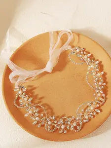 Sparkling Rhinestone Bridal Headband, Women's Fashion Hair Accessory, Perfect Wedding Party Gift, Elegant Festival Headwear