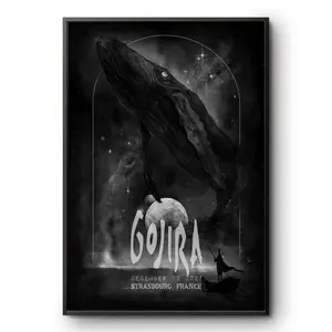 Gojira Dec 12 2025 In Strasbourg France Poster