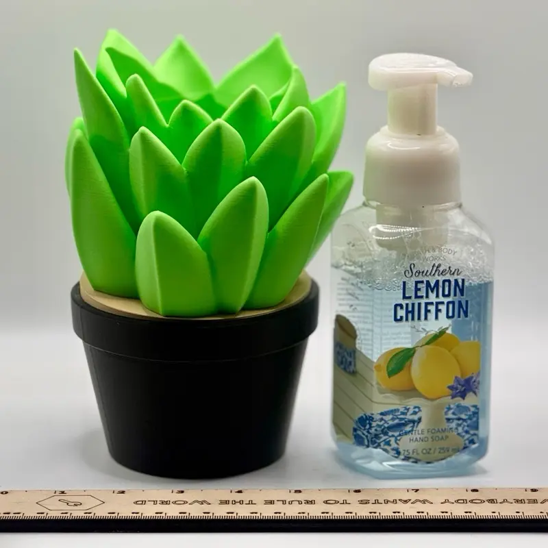 3d printed Succulent plant bath and body works soap holder