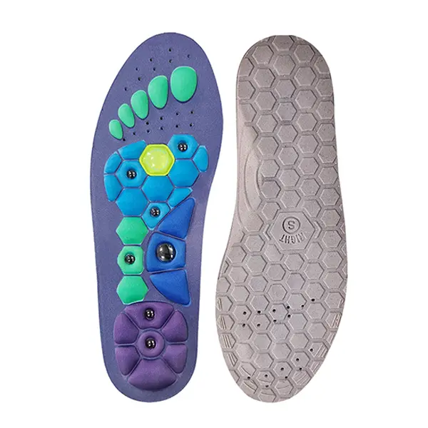 Shoe Insoles Men Arch Support Inserts for Men & Women, for Flat Feet, High Arch Support Inserts Women, Running Sports Shock-Absorbing and Massage Insoles, Men's Breathable Insoles