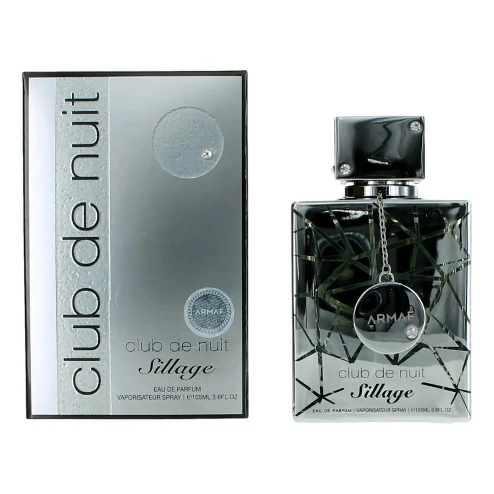 Women's Fragrance - Club De Nuit Sillage by Armaf Unisex Eau De Parfum, 3.6 oz (110ml) Bottle with Unisex Names