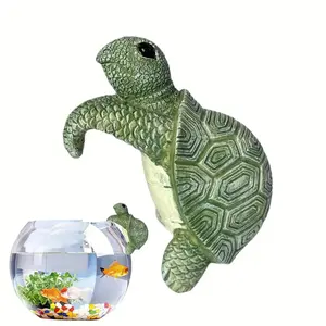 Cartoon Turtle Design Resin Hanging Planter, Cute Turtle Design Resin Hanging Plant Pot, Indoor Outdoor Decor for Living Room, Bedroom & TV Stand, Outdoor Planters, Planter Pots