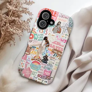 Vintage Christian iPhone Case, Jesus Saves Bible Verse Cute Phone Cases, Trendy God Aesthetic Case For iPhone 17 16 11 12 13 14 15 Pro Max Plus