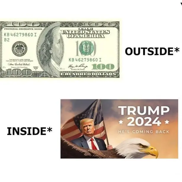 Trump 2024 Prank $100 Bill