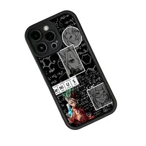 cool Anime D-Dr.STONE I-Ishigami S-Senkuu Phone Case Compatible with iPhone 17/16/15/14/13/12/11/Pro/ProMax/Plus/17Air/Xsmax, for Samsung S26/S25/S24/S23/S22/Plus/Ultra/24FE, Anti Fall Soft TPU Back Cover, Shockproof Cover, Creative Design, Gift for fans