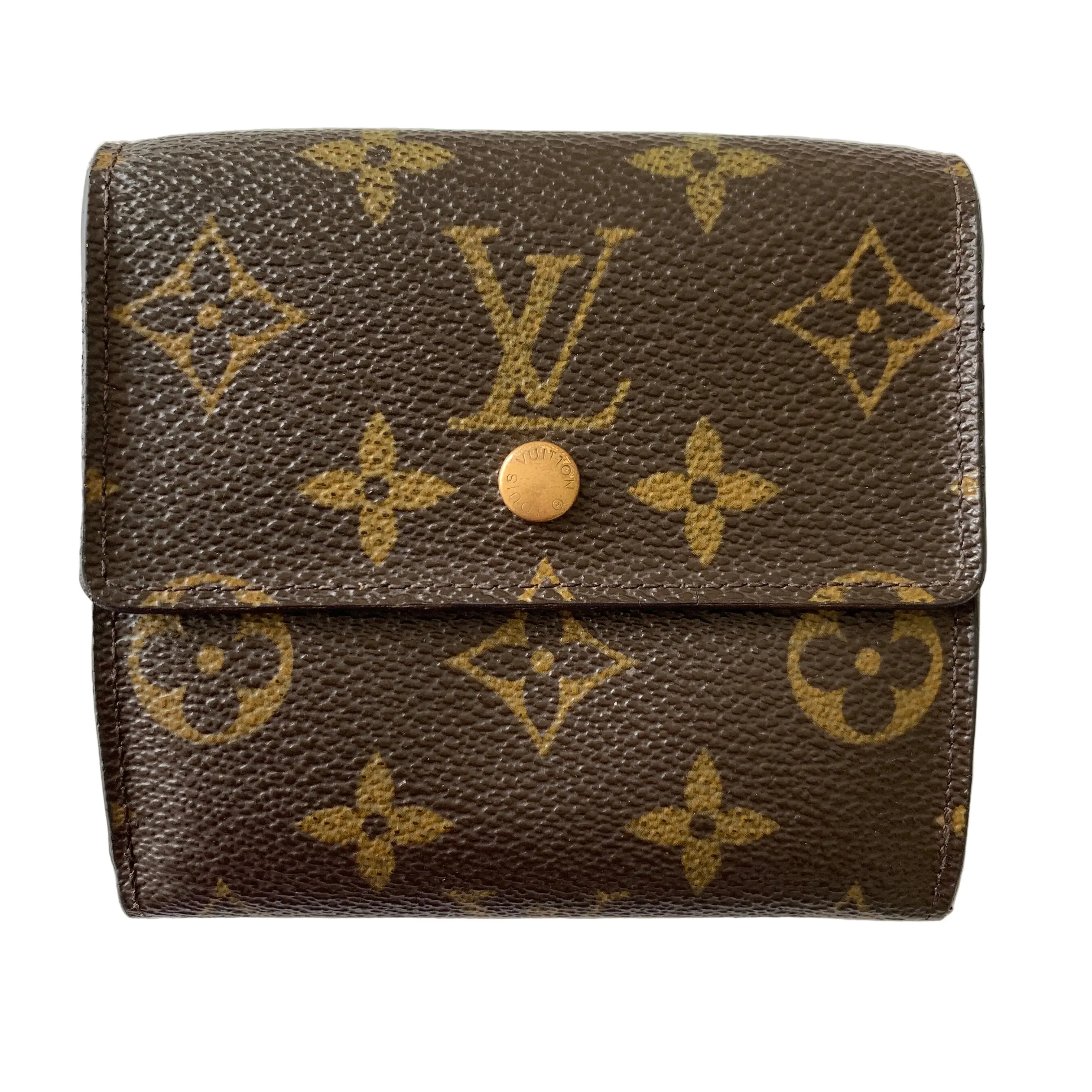 Pre-owned Louis Vuitton wallet  Small leather goods FINAL SALE NO RETURN NO CANCEL monogram compact SP0024 Authentic with COA