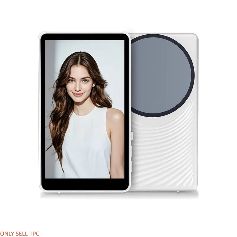 Magnetic Selfie Screen Wireless Projection Camera, Smartphone Accessories for Video Live Streaming, Non-Button Cell Battery Included