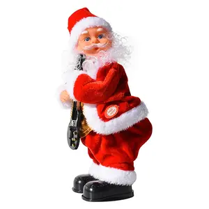 Twerking Santa, Electric Santa Claus Toy, Singing and Dancing Musical Christmas Doll with Hip-Shaking Movement and Playful Christmas Music Jingle Bells, Xmas Gift