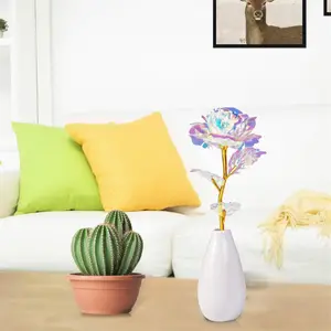 Forever Bloom Rose Vase