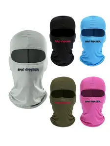 Unisex's Letter Print Balaclava Hat, Windproof Sun Protection Face Mask, Outdoor Cycling Face Cover for Men & Women