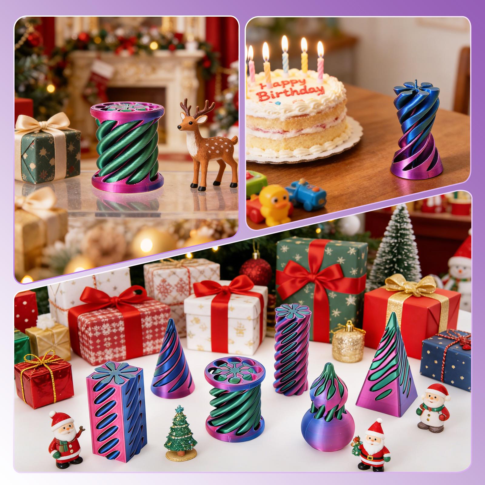 6 Pack Spiral Cone Fidget Toys 3D Printed Spiral Fidget Toys Impossible Cone 3D Printed Fidgets Impossible Pyramid Passthrough 3D Printed Toys for Adults & Kids for Anxiety Relaxing 6 Pack Spiral Cone Fidget Toys 3D Printed Spiral Fidget Toys Impossible Cone 3D Printed Fidgets Impossible Pyramid Passthrough 3D Printed Toys for Adults & Kids for Anxiety Relaxing